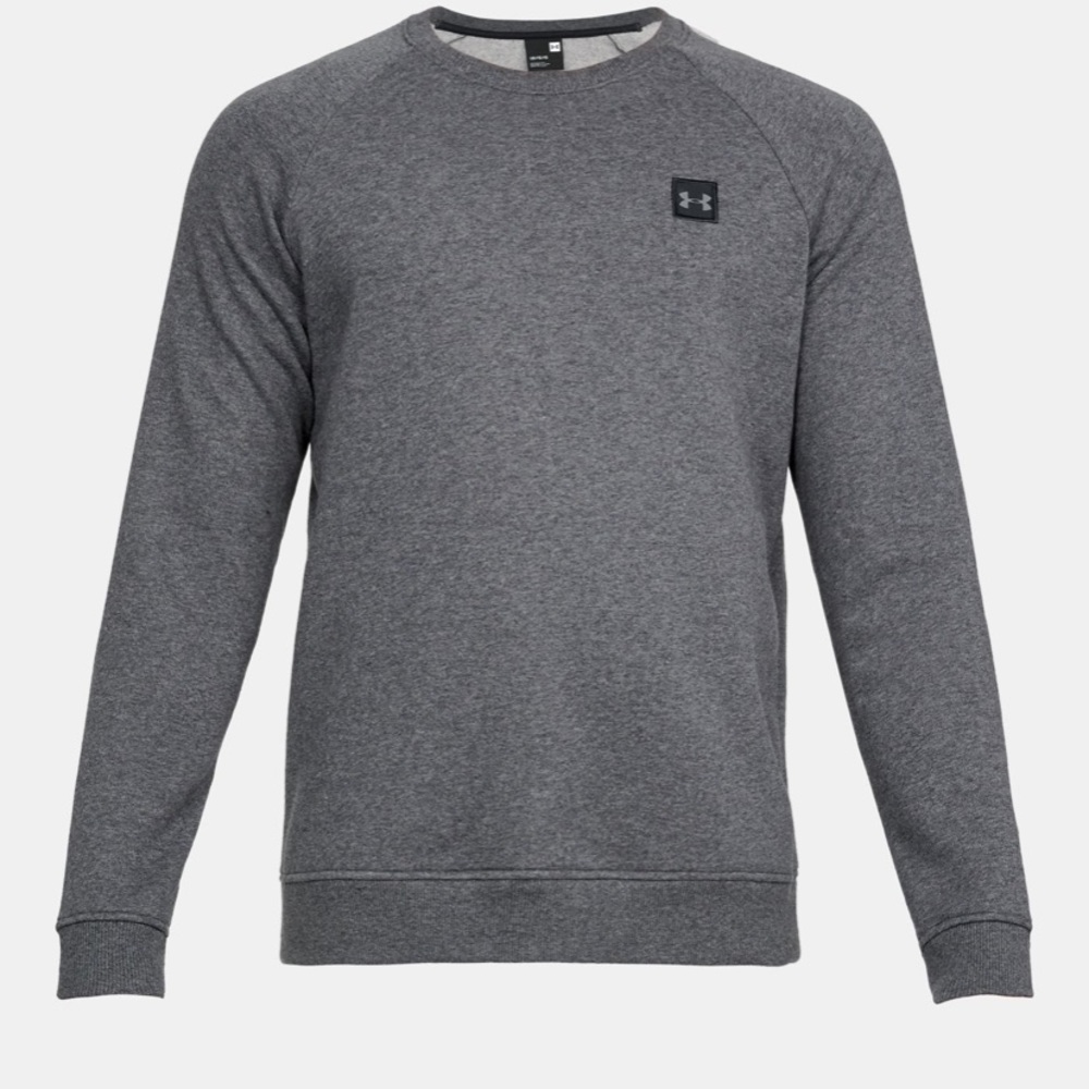 NWT- UA Men’s XL GRAY Rival Fleece Crew